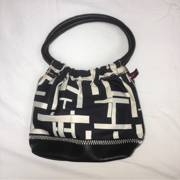 Tommy Hilfiger black and white mini purse​​​ - Picture 1 of 7